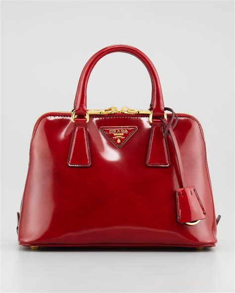 prada milano bag red and black|prada leather shoulder bag price.